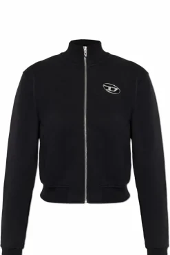 Diesel BLACK Sweatshirt F-FLACIN