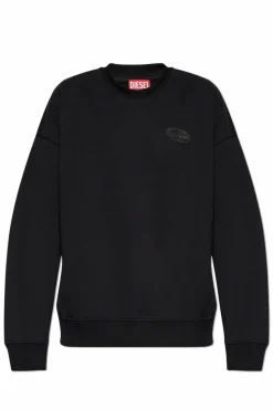 Diesel BLACK Sweatshirt S-ROB-R2