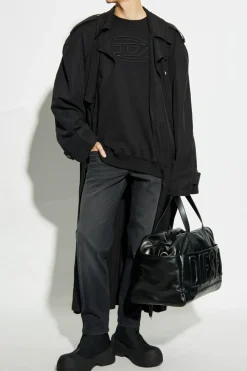 Diesel BLACK Sweatshirt ‘S-MART-BIGOVAL’
