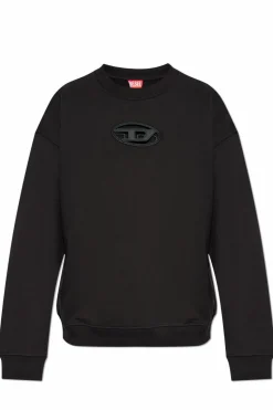 Diesel BLACK Sweatshirt S-BOXT-OD