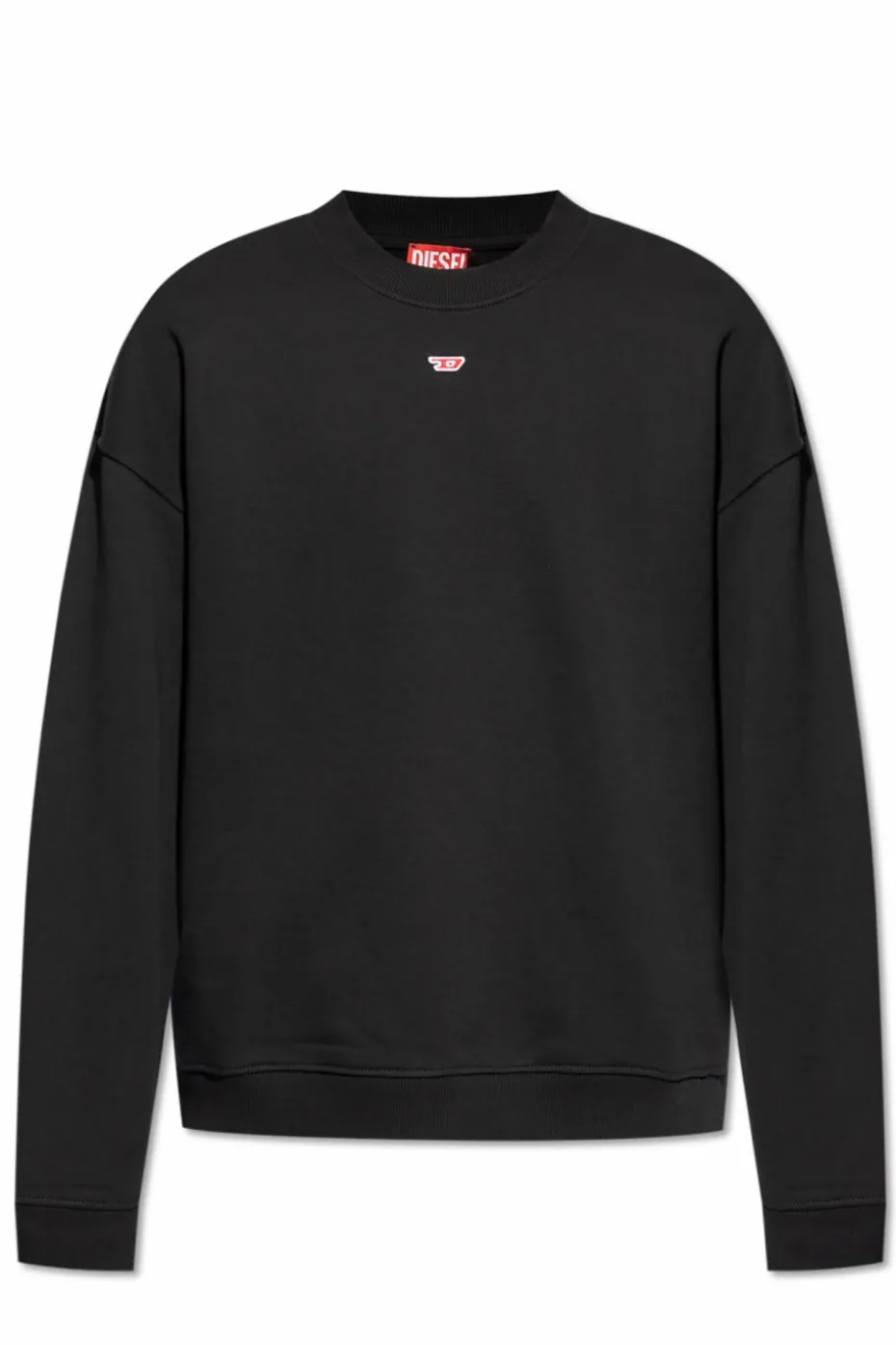 Diesel BLACK Sweatshirt with 'S-BOXT-D' logo