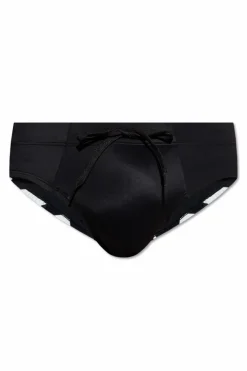 Diesel BLACK Swim briefs 'ALFIE-D-CORE'