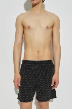Diesel BLACK Swim Shorts `DANIEL-41-MONO-UTLT`