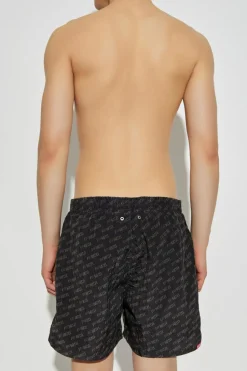 Diesel BLACK Swim Shorts `DANIEL-41-MONO-UTLT`