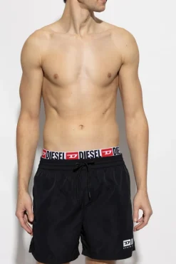 Diesel BLACK Swim trunks RIO-41-D-CORE