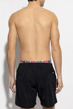 Diesel BLACK Swim trunks RIO-41-D-CORE