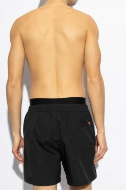 Diesel BLACK Swim trunks VISPER-41-D-POP
