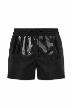 Diesel BLACK Swim trunks KEN-37-D-CORE