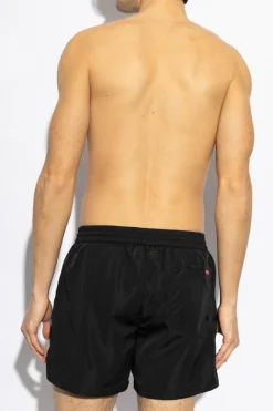 Diesel BLACK Swim trunks KEN-37-D-CORE