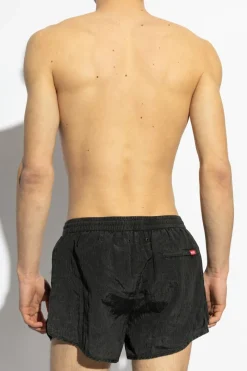Diesel BLACK Swim trunks OLIVER-30-D-POP