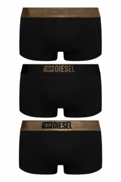 Diesel BLACK Three-pack boxer shorts DAMIEN-GFT-3PACK