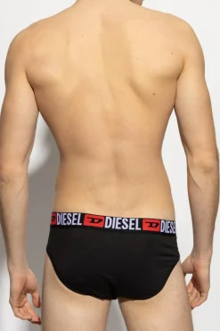 Diesel BLACK Three-pack briefs UMBR-ANDRETHREEPACK