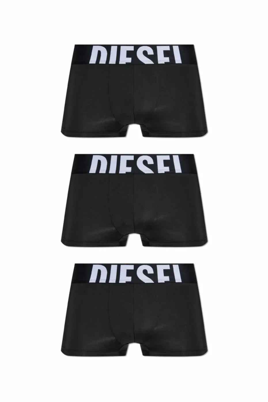 Diesel BLACK Three-pack of "DAMIEN" boxers