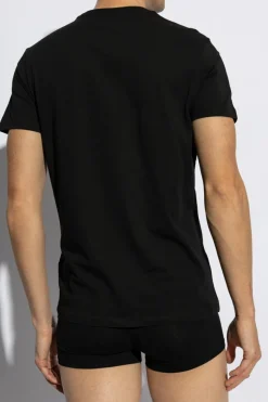 Diesel BLACK Three-pack of T-shirts ‘UMTEE-MICHAEL3PACK’