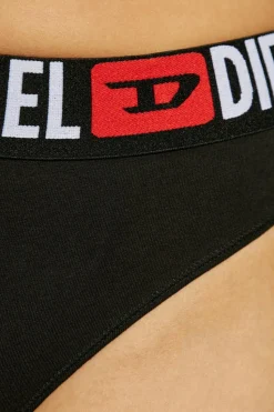 Diesel BLACK Three-pack of thongs `UFST-STARS-THREEPACK`