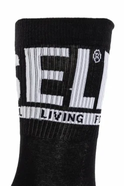 Diesel BLACK Three-pack socks SKM-RAY-THREEPACK