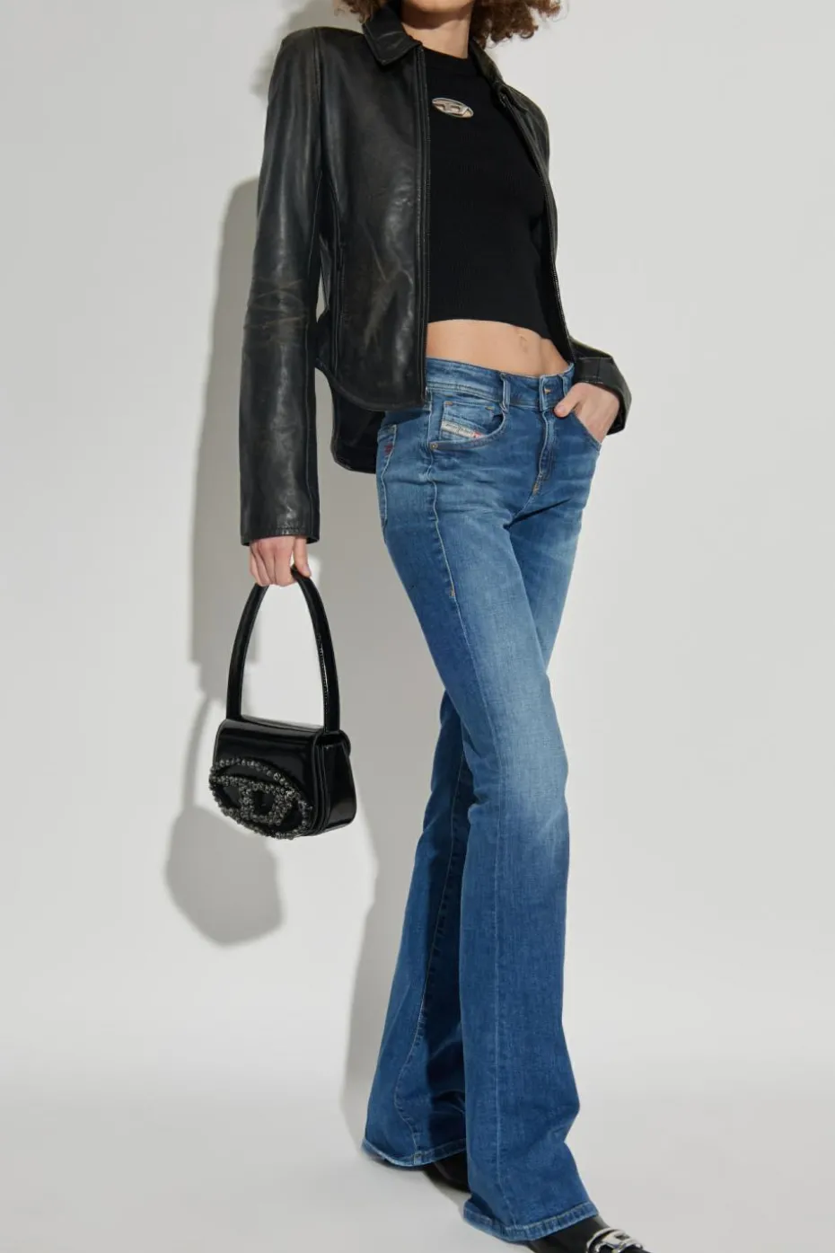 Diesel BLACK Top "M-VALARI-SS"