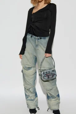 Diesel BLACK Top T-CRISSY-PLAIN