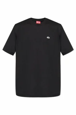 Diesel BLACK T-shirt T-ADJUST-DOVAL-PJ