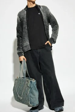 Diesel BLACK T-shirt T-ADJUST-DOVAL-PJ