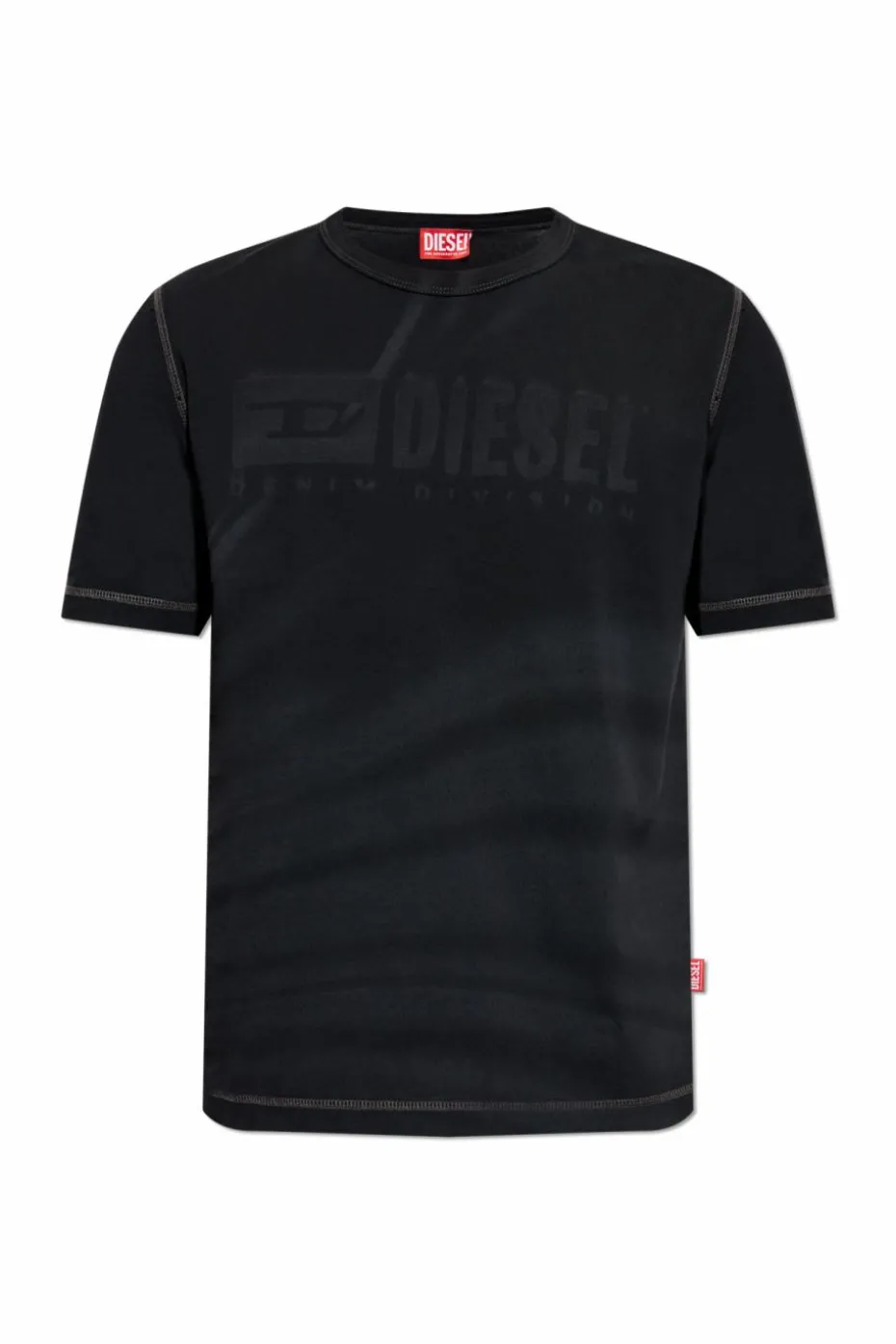 Diesel BLACK T-shirt T-ADJUST-R13