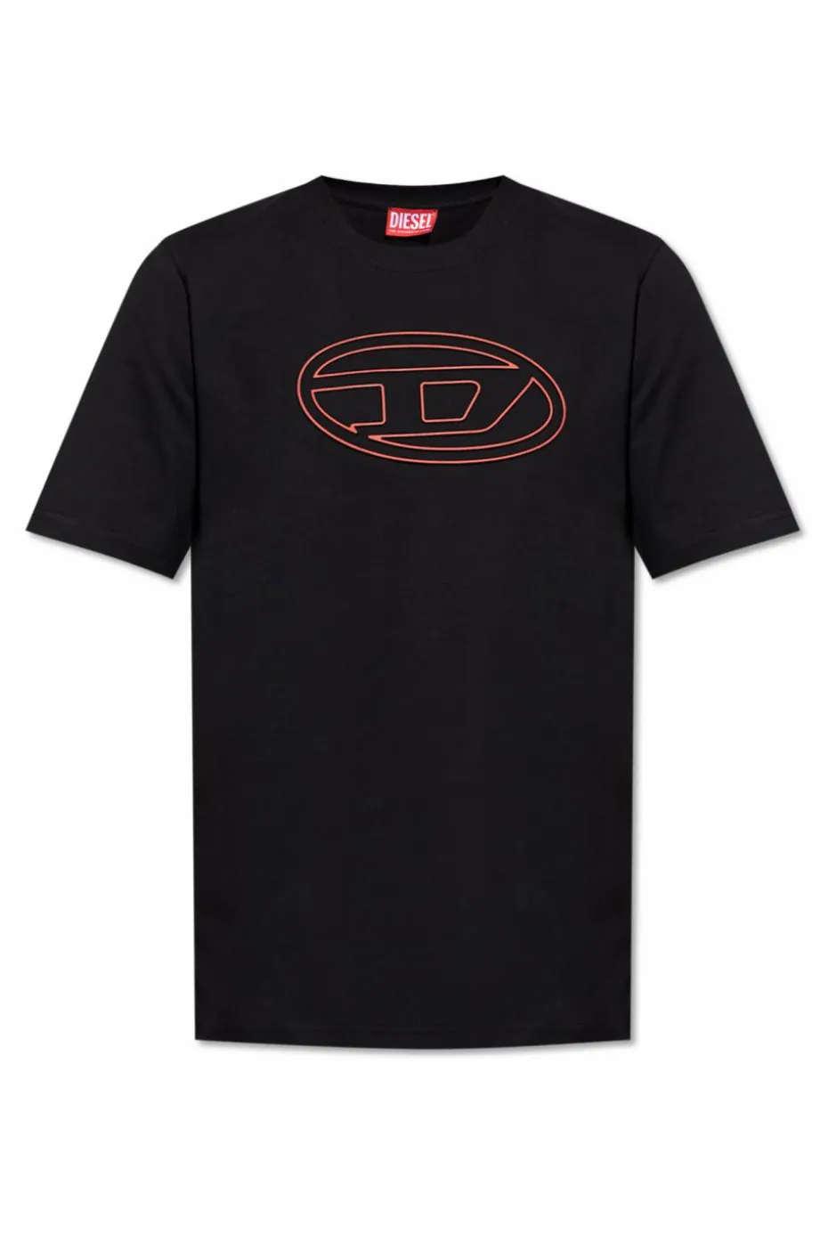 Diesel BLACK T-shirt `T-ADJUST-BIGOVAL`