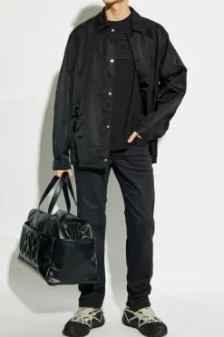 Diesel BLACK T-shirt T-ADJUST-BIGOVAL