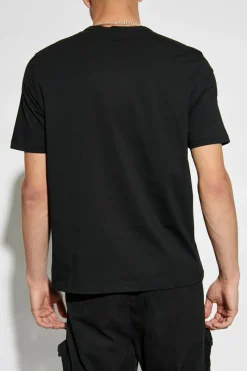 Diesel BLACK T-shirt T-ADJUST-MICRODIV