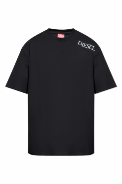 Diesel BLACK T-shirt 'T-BOGGY-T5'