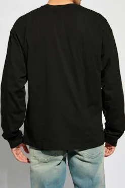 Diesel BLACK T-shirt `T-BOXT-LS-D`