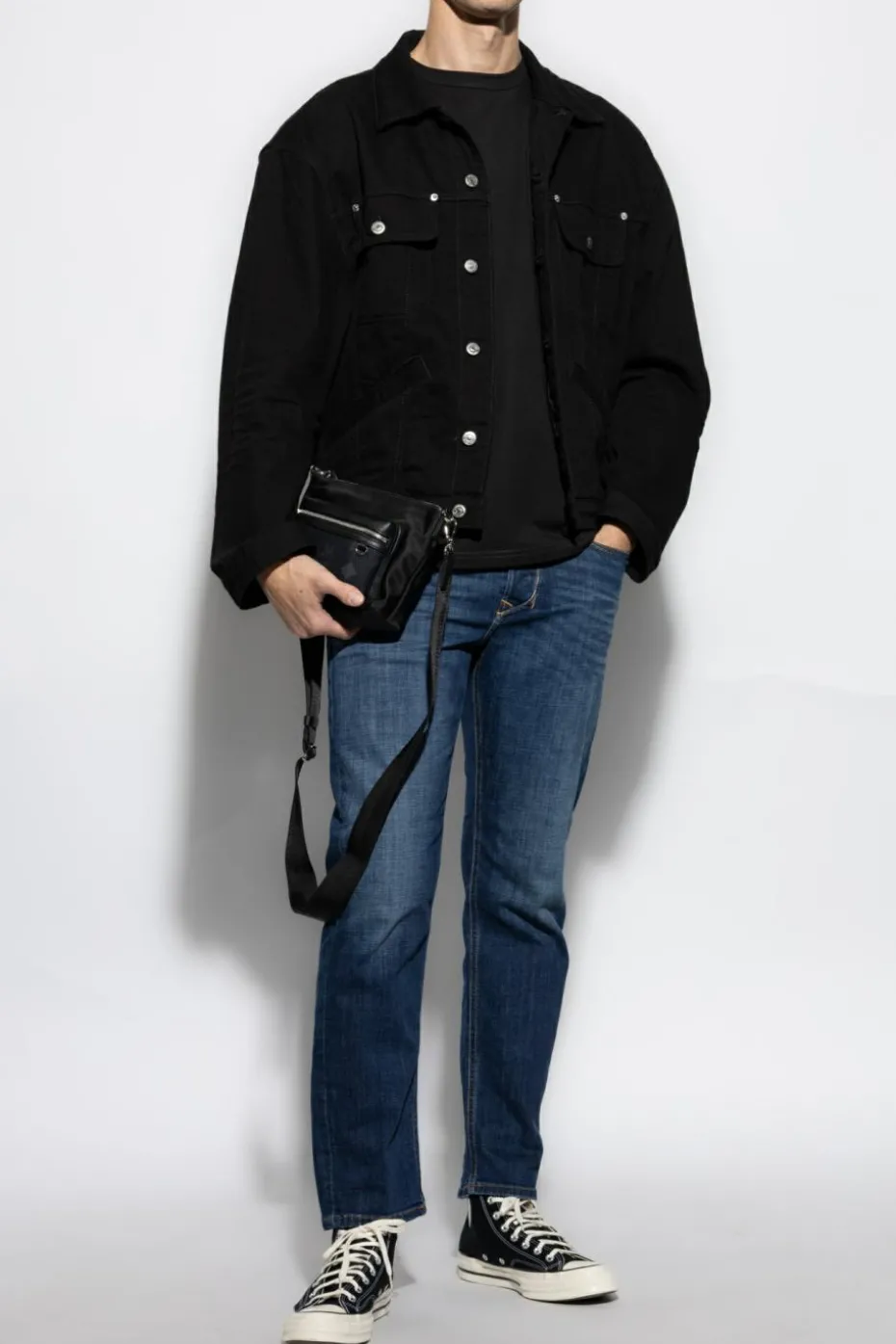 Diesel BLACK T-shirt T-BOXT-R30