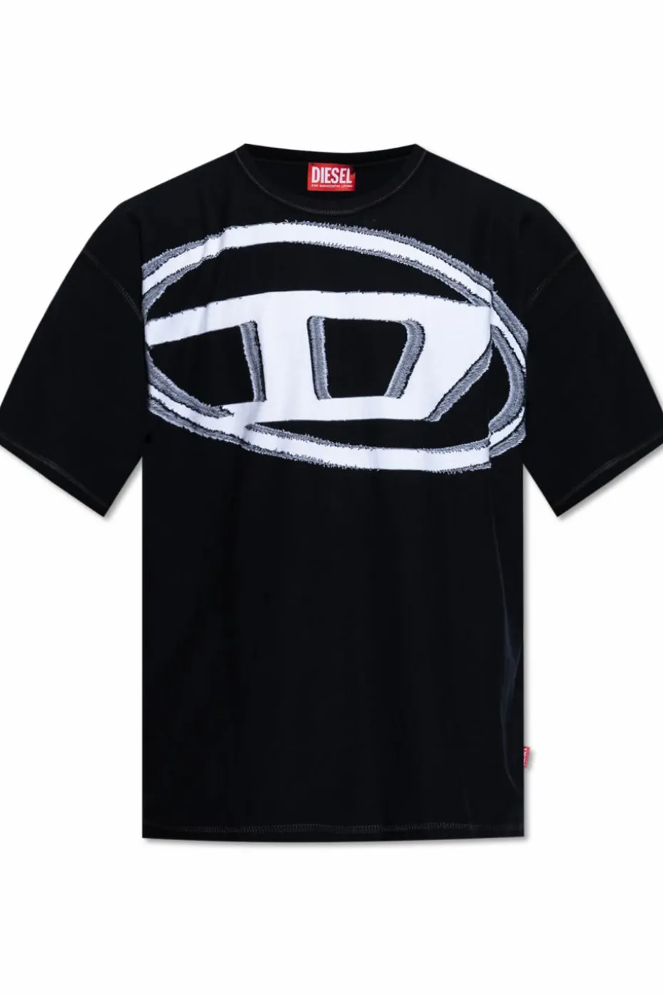 Diesel BLACK T-shirt T-DOXT