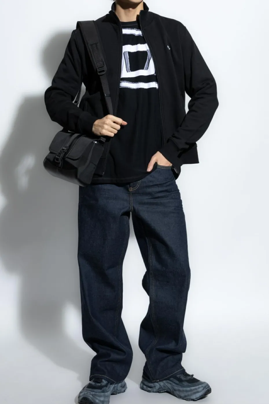 Diesel BLACK T-shirt T-DOXT