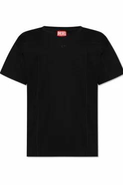 Diesel BLACK T-shirt 'T-NORM-INT'