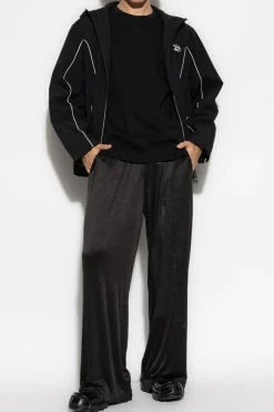 Diesel BLACK T-shirt 'T-NORM-INT'
