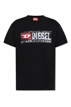 Diesel BLACK T-shirt `T-NORM-T6`