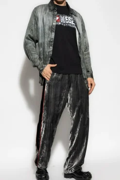 Diesel BLACK T-shirt `T-NORM-T6`