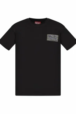 Diesel BLACK T-shirt 'T-NORM-T'