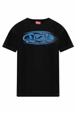 Diesel BLACK T-shirt `T-NORM-T1`
