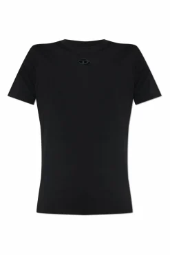 Diesel BLACK T-shirt `T-REG-OVALD`