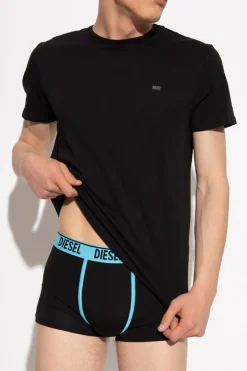Diesel BLACK ‘UMTEE’ T-shirt 3-pack