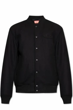 Diesel BLACK Wool jacket `J-ARRY`
