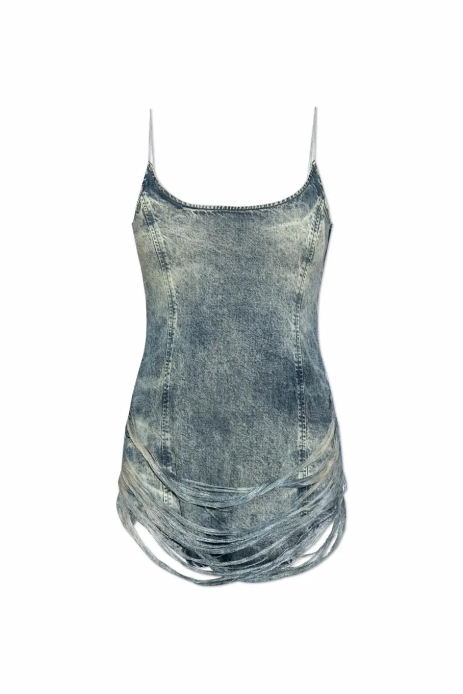 Diesel BLUE Denim dress DE-DRA-SHORT-FSG