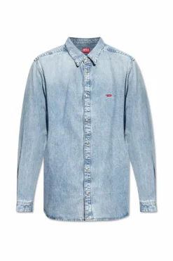 Diesel BLUE Denim shirt 'D-SIMPLY'