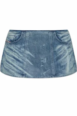 Diesel BLUE Denim skirt "DE-NORA-FSH"