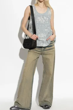 Diesel BLUE Denim top E-DALBY-FSG