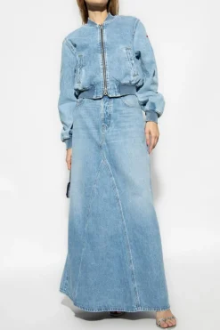 Diesel BLUE ‘DE-PAGO’ denim skirt
