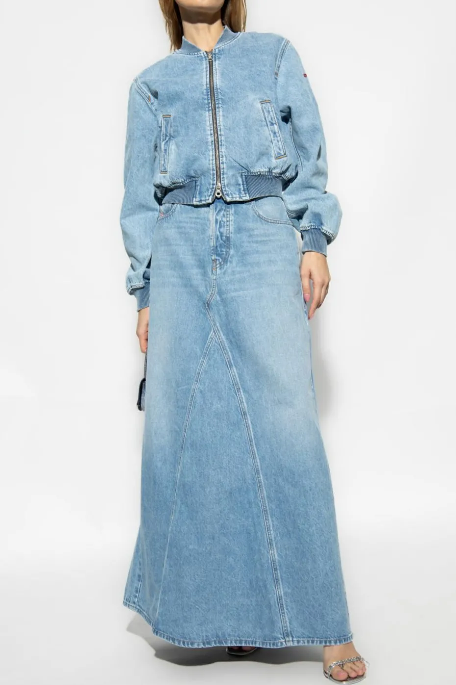 Diesel BLUE ‘DE-PAGO’ denim skirt