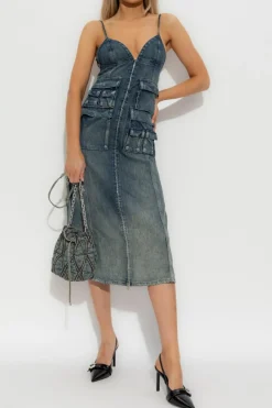 Diesel BLUE Dress `DE-MELVI-S`