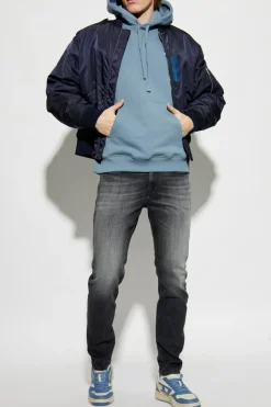 Diesel BLUE Hoodie 'S-ROB-HOOD-DOVAL-PJ'